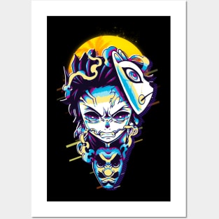 Tanjiro Demon Posters and Art